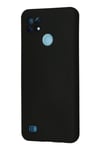 Mey İthalat®  Realme C21 Kılıf Nano içi Kadife Silikon - Siyah