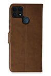 Mey İthalat®  Realme C25 Kılıf Trend S Plus Kapaklı Kılıf - Taba