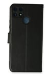 Mey İthalat®  Realme C25 Kılıf Trend S Plus Kapaklı Kılıf - Siyah