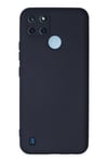 Mey İthalat®  Realme C25Y Kılıf Nano içi Kadife Silikon - Lacivert