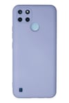 Mey İthalat®  Realme C25Y Kılıf Nano içi Kadife Silikon - Lila
