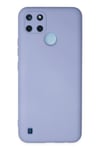 Mey İthalat®  Realme C25Y Kılıf Nano içi Kadife Silikon - Lila