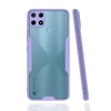 Mey İthalat®  Realme C25Y Kılıf Platin Silikon - Lila