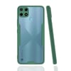 Mey İthalat®  Realme C25Y Kılıf Platin Silikon - Yeşil
