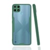 Mey İthalat®  Realme C25Y Kılıf Platin Silikon - Yeşil