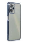 Mey İthalat®  Realme C35 Kılıf  Lensli Silikon - Açık Mavi