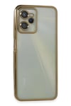 Mey İthalat®  Realme C35 Kılıf  Lensli Silikon - Gold