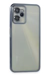 Mey İthalat®  Realme C35 Kılıf  Lensli Silikon - Açık Mavi