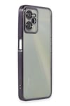 Mey İthalat®  Realme C35 Kılıf  Lensli Silikon - Mor