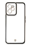 Mey İthalat®  Realme C35 Kılıf Liva Lens Silikon - Siyah