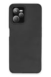 Mey İthalat®  Realme C35 Kılıf Loop Deri Silikon - Siyah