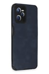 Mey İthalat®  Realme C35 Kılıf Loop Deri Silikon - Lacivert