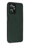 Mey İthalat®  Realme C35 Kılıf Loop Deri Silikon - Yeşil