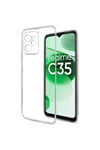 Mey İthalat®  Realme C35 Kılıf Lüx Şeffaf Silikon
