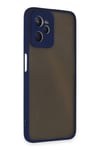 Mey İthalat®  Realme C35 Kılıf Montreal Silikon Kapak - Lacivert