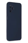 Mey İthalat®  Realme C35 Kılıf Nano içi Kadife Silikon - Lacivert