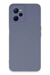 Mey İthalat®  Realme C35 Kılıf Nano içi Kadife Silikon - Gri