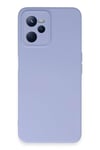 Mey İthalat®  Realme C35 Kılıf Nano içi Kadife Silikon - Lila