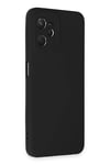 Mey İthalat®  Realme C35 Kılıf Nano içi Kadife Silikon - Siyah