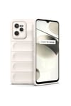 Mey İthalat®  Realme C35 Kılıf Optimum Silikon - Krem