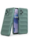 Mey İthalat®  Realme C35 Kılıf Optimum Silikon - Koyu Yeşil