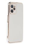 Mey İthalat®  Realme C35 Kılıf Volet Silikon - Beyaz