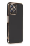 Mey İthalat®  Realme C35 Kılıf Volet Silikon - Siyah