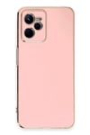 Mey İthalat®  Realme C35 Kılıf Volet Silikon - Pembe