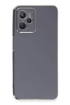 Mey İthalat®  Realme C35 Kılıf Volet Silikon - Mavi