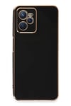 Mey İthalat®  Realme C35 Kılıf Volet Silikon - Siyah