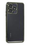 Mey İthalat®  Realme C53 Kılıf  Lensli Silikon - Yeşil