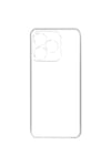 Mey İthalat®  Realme C53 Kılıf Lüx Şeffaf Silikon