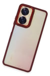 Mey İthalat®  Realme C55 Kılıf Dora Kapak - Kırmızı
