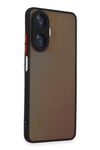 Mey İthalat®  Realme C55 Kılıf Montreal Silikon Kapak - Siyah