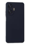 Mey İthalat®  Realme C55 Kılıf Nano içi Kadife Silikon - Lacivert