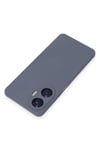 Mey İthalat®  Realme C55 Kılıf Nano içi Kadife Silikon - Gri