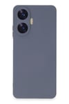 Mey İthalat®  Realme C55 Kılıf Nano içi Kadife Silikon - Gri