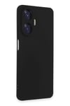 Mey İthalat®  Realme C55 Kılıf Nano içi Kadife Silikon - Siyah