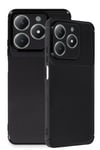 Mey İthalat®  Realme C61 Kılıf Auto Focus Karbon Kapak - Siyah