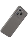 Mey İthalat®  Realme C61 Kılıf Auto Focus Karbon Kapak - Gri