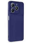 Mey İthalat®  Realme C61 Kılıf Auto Focus Karbon Kapak - Lacivert