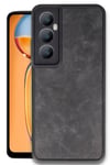 Mey İthalat®  Realme C65 Kılıf Aras Deri Kapak - Siyah