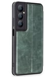 Mey İthalat®  Realme C65 Kılıf Flip Cover - Koyu Yeşil