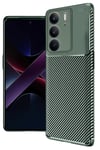 Mey İthalat®  Realme C75 4G Auto Focus Karbon Kapak - Koyu Yeşil