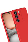 Mey İthalat®  Realme C75 4G First Silikon - Kırmızı