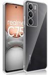Mey İthalat®  Realme C75 Kılıf Lüx Şeffaf Silikon