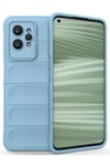 Mey İthalat®  Realme GT2 Pro 5G Kılıf Optimum Silikon - Sky Blue