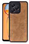 Mey İthalat®  Realme Note 50 4G Kılıf Aras Deri Kapak - Taba