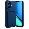 Mey İthalat®  Realme Note 60 Kelvin Kartvizitli Silikon - Lacivert