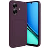 Mey İthalat®  Realme Note 60 Kelvin Kartvizitli Silikon - Derin Mor